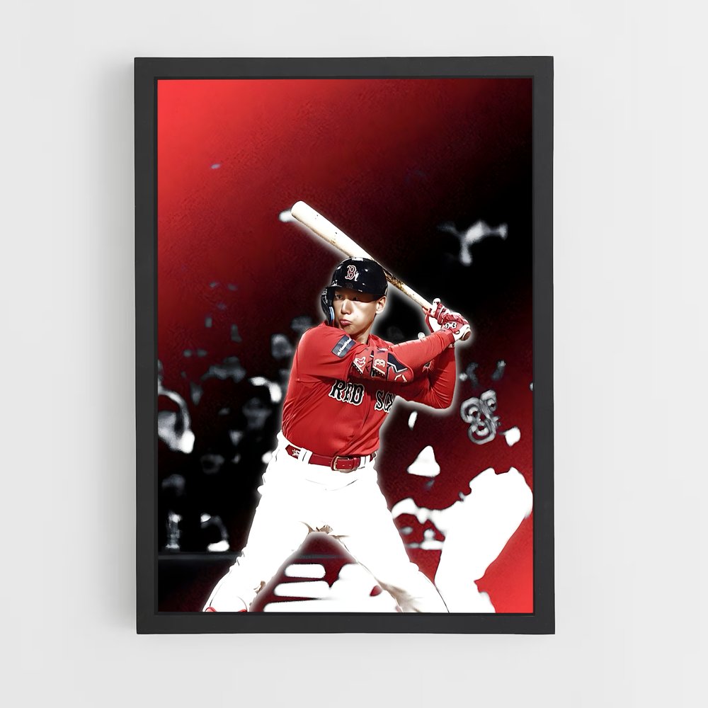 Poster Masataka yoshida – affiche Baseball (vue 2)
